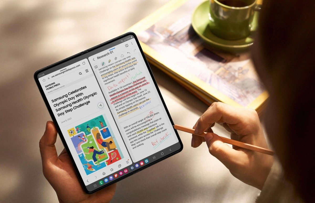 Galaxy Z Fold 5. 📷 Foto: Samsung