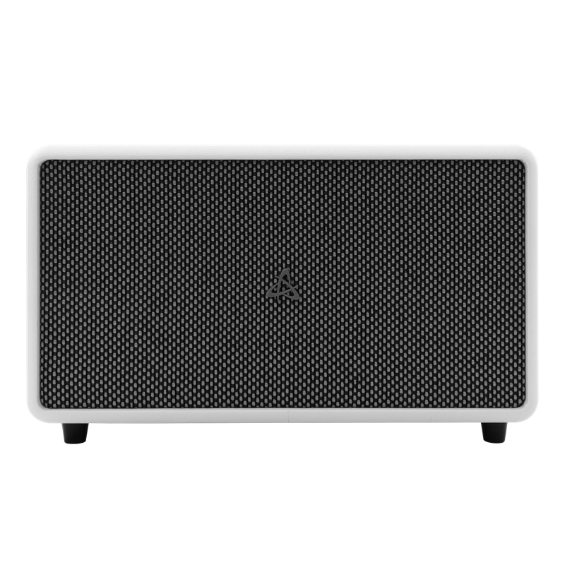 Gruba platnena mrežica sakriva 5-inčni woofer i dvije visokotonske jedinice. Ukupna snaga zvučnika jest 60 W, a SBOX ne specificira kako je ona raspoređena između zvučničkih drivera