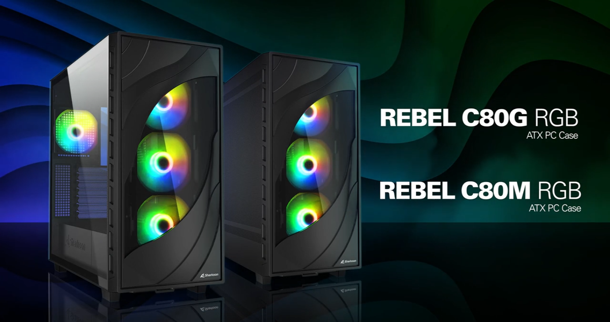 Rebel C80 RGB 📷 Sharkoon