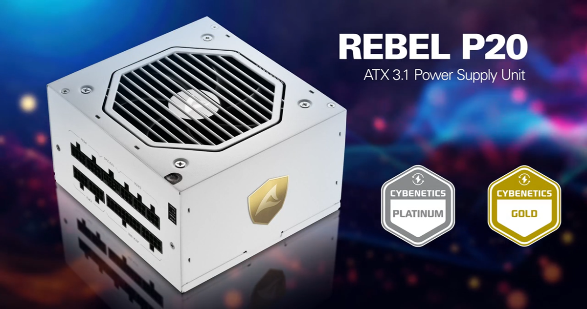 Rebel P20 White 📷 Sharkoon