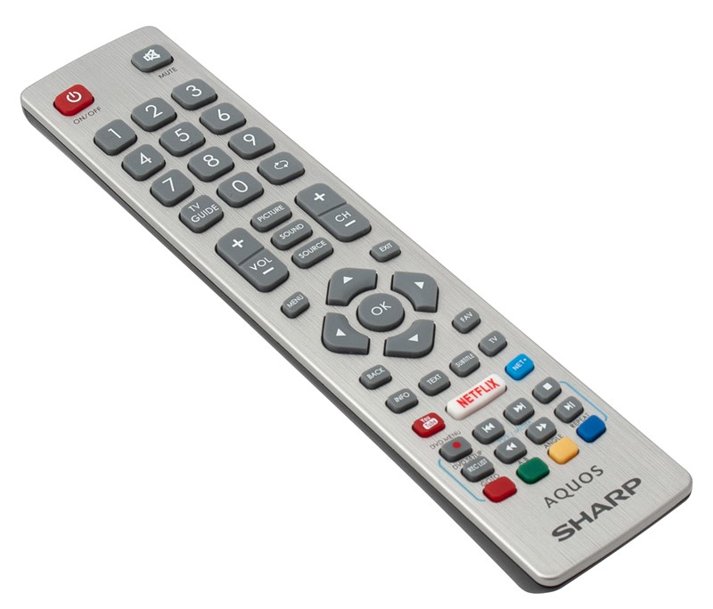 Daljinski upravljač smisleno je organiziran, a osobito veseli to što ima tipke za brz pristup YouTubeu i Netflixu, dvjema udarnim aplikacijama njegova Smart TV sučelja