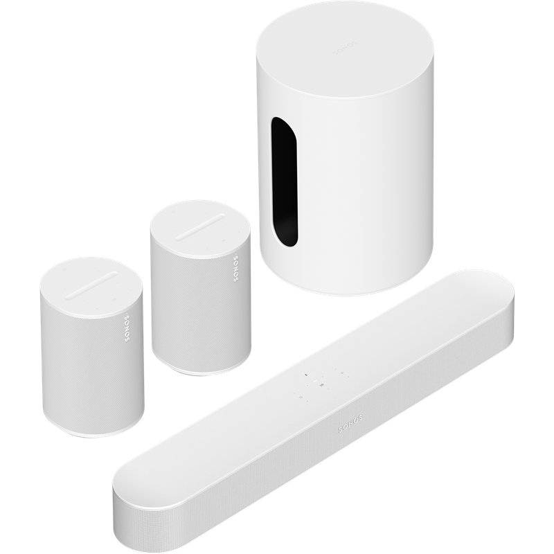 Potencijalno zanimljiva kombinacija za izgradnju bežičnog surround sustava: Sonos Beam Gen 2, Sub Mini i dvije Ere 100 u funkciji stražnjih kanala