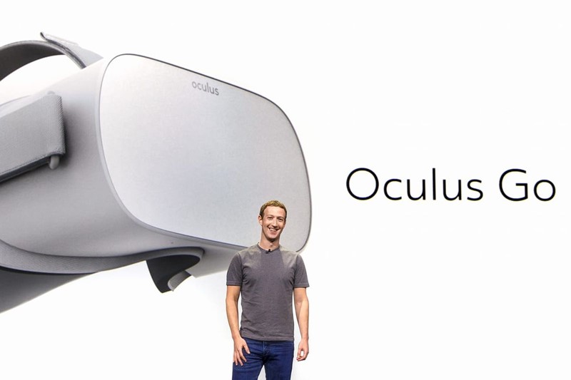 Mark Zuckerberg predstavlja novi Oculus GO headset
