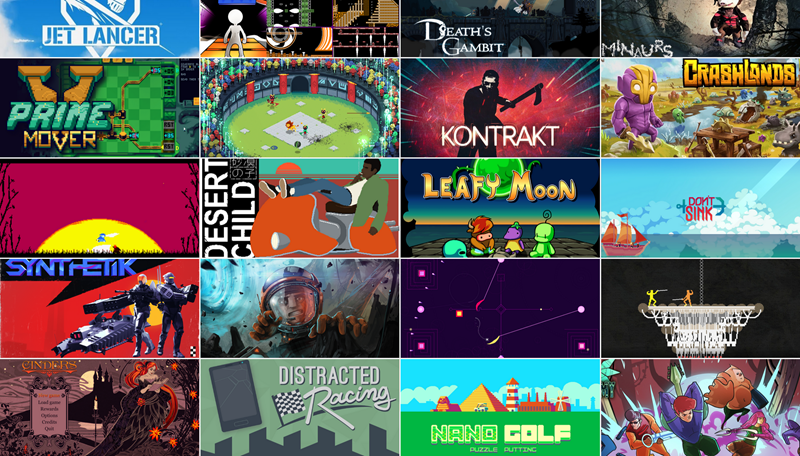 Katalog 2D igara izrađenih u GMS2 je upravo enorman