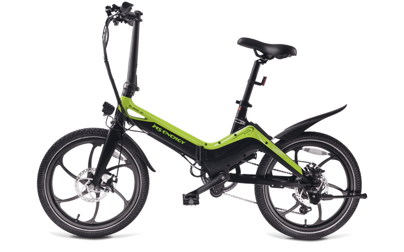 MS ENERGY eBike i10 - maksimalna brzina 25 km/h, baterija 36 V, 7,8 Ah, kotači 20