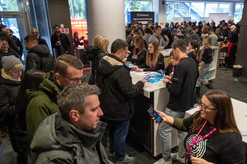 Ekipa za registraciju posjetitelja BFS-a 2023 imala je pune ruke posla na ulazu u Mozaik Event Centar