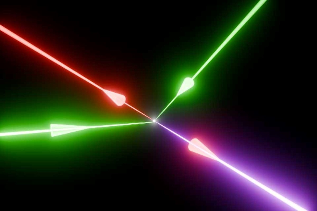 Simulacijama je stvoren bizaran fenomen predviđen kvantnom fizikom, poznat kao vakuumsko miješanje četiriju valova 📷 University of Oxford