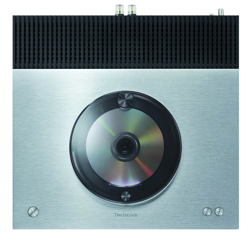 Modernistička gornja ploča u grebenaluminijskom finišu sadrži osnovne funkcije upravljanja, i tzv. top-loading mehanizam CD svirača