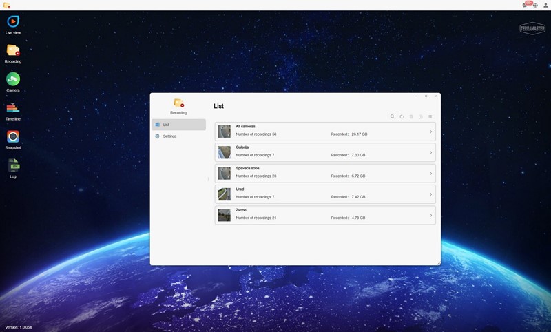 Za razliku od konkurenata, TerraMaster neće vas terorizirati plaćenim licencama za dodavanje videonadzornih kamera, čiji se sadržaj može kontinuirano snimati na NAS