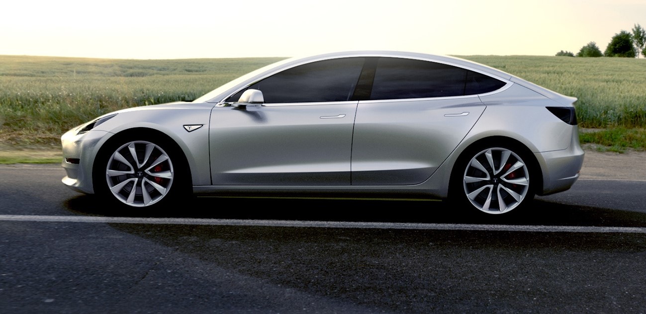 Tesla auto cena