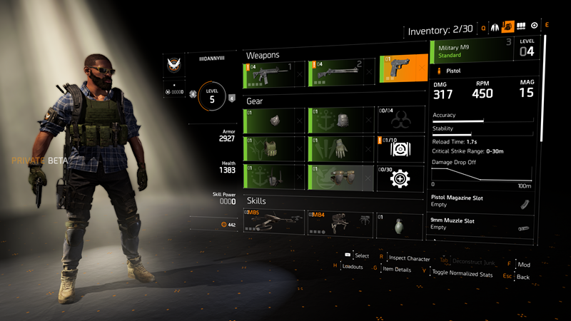 Skupljanje opreme jedan je od ključnih elemenata The Divisiona 2, a za kvalitetnu opremu igrači će se morati upustiti u ozbiljnije rizike