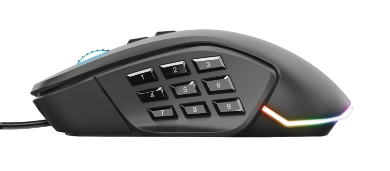 Oblik miša prilično je konvencionalan, ali zbog relativno velikih dimenzija, najviše će odgovarati onima s većim rukama