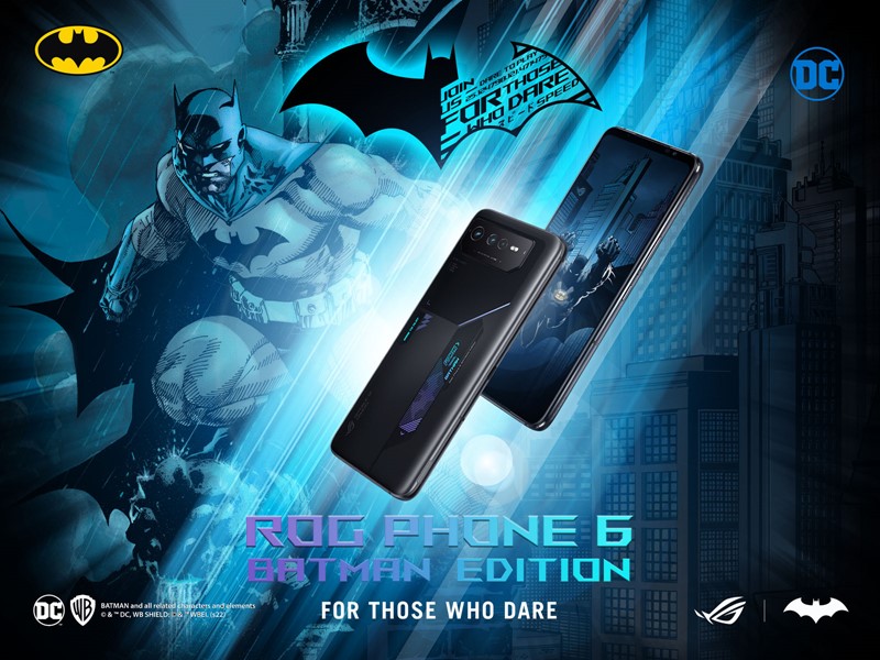 ASUS ROG Phone 6 Batman Edition. 📷 Foto: ASUS