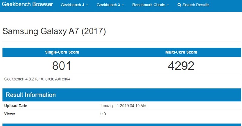 Galaxy A7 (2017) - Android 9.0 Pie