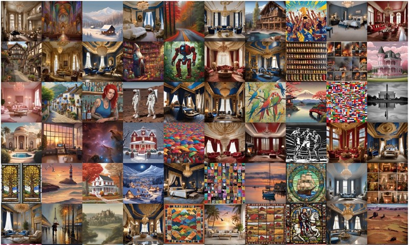 Primjeri nasumičnih tekstualnih opisa koji na kraju završavaju na istih 12 tema 📷 Arend Hintze, Frida Proschinger Åström, Jory Schossau