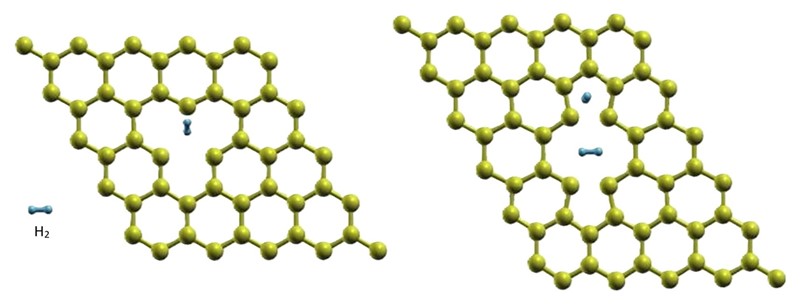 ili se na mreži njegovih atoma mogu napraviti rupe.