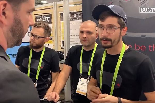 Ivan Jelušić i ekipa iz Orqe na CES-u 2019, gdje su otvorili suradnju s Pentagonom