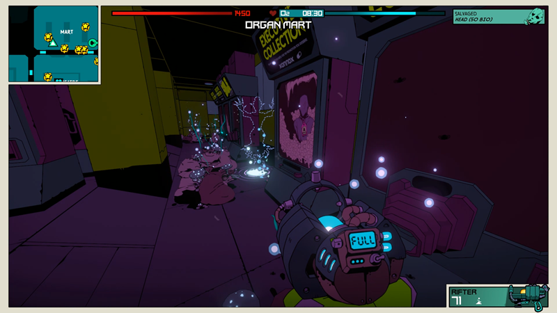 Na svakom brodu na koji se odlučite zaputiti čekaju vas razne opasnosti, u ovom konkretnom slučaju pare, od kojih na ekranu bude psihodelični tulum