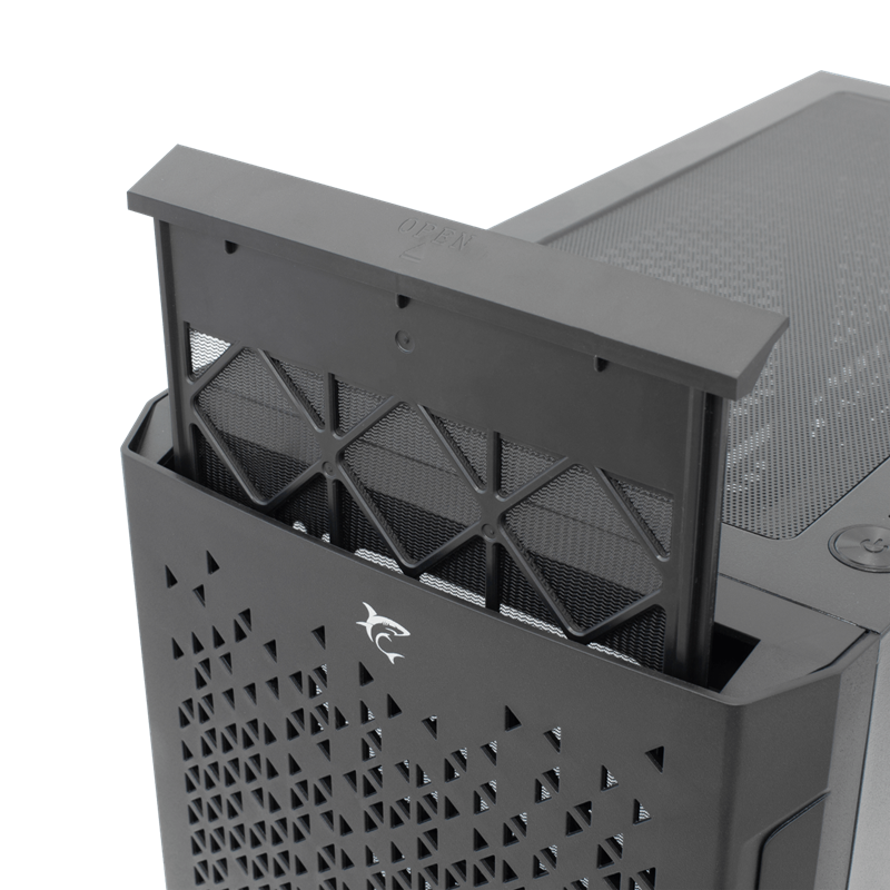 Prednji filter za prašinu lako se odvaja pritiskom na tipku i povlačenjem prema gore