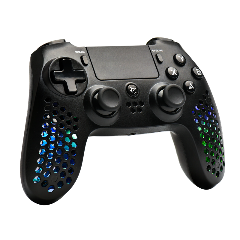 Perforirani gripovi gamepad čine stabilnim u rukama, a također smanjuju znojenje dlanova