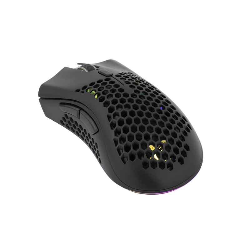 Rupičasto kućište ne služi nužno smanjenju težine uređaja, ali teksturirana površina koju stvara, pomaže povećanju osjećaja kontrole u ruci