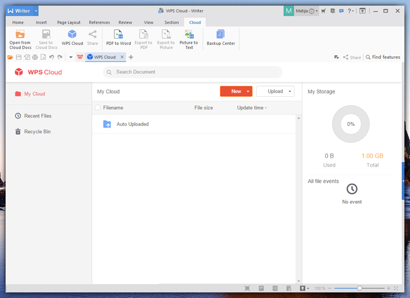 U besplatnoj se inačici dobiva 1 GB prostora za pohranu dokumenata koji će onda biti dostupni gdje god je dostupna i veza s Internetom