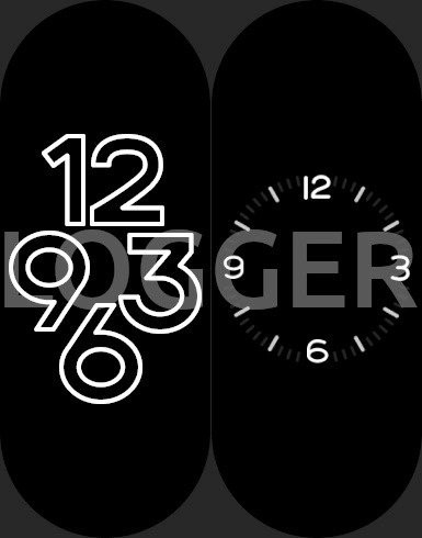 Watchface nove Xiaomijeve narukvice. Foto: Logger