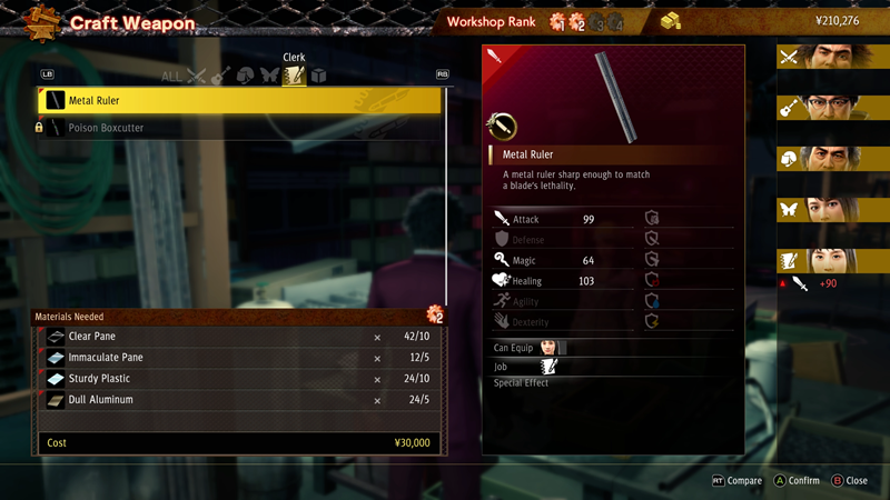 Uza sve druge sustave koje je razvojni tim ubacio, tu je i mogućnost craftanja oružja i oklopa materijalima koji padaju nakon borbe i koje skupljate