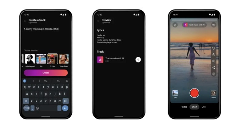 Korisnici trebaju samo unijeti svoju ideju za stvaranje pjesme i odabrati umjetnika po želji 📷 Google DeepMind