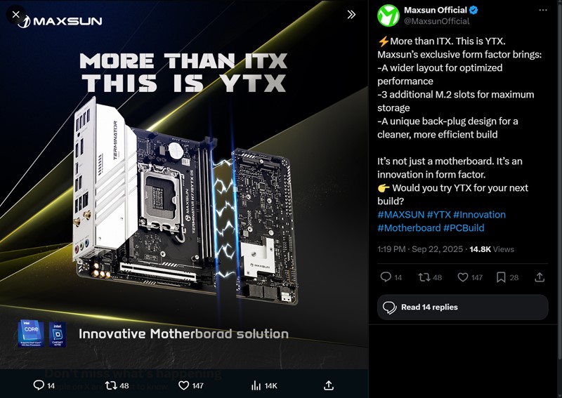 Objava na X-u koja je potaknula novi val članaka o, slobodno bismo sad već mogli reći starim, matičnim pločama